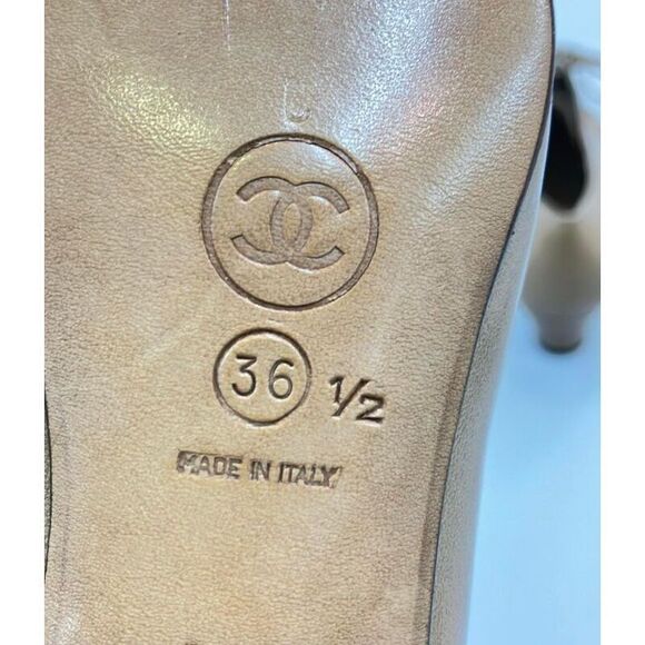 Chanel Loafers Bicolor Women's SIZE 36 1 2 (23.5cm (9.25in)) Chanel - Picture 4 of 10